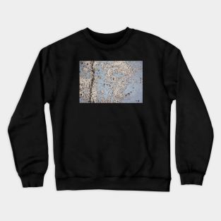 Damaged & painted concrete texture Crewneck Sweatshirt